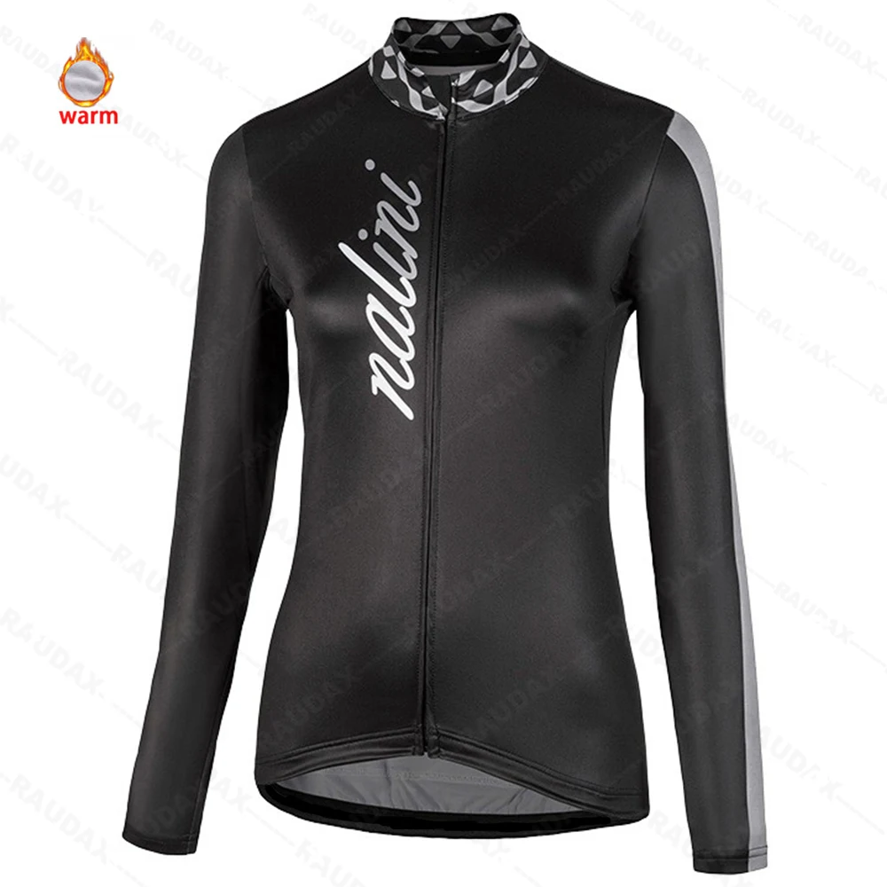 

2020 Women's Winter Fleece Pro Cycling Jersey Set Mountian Bicycle Clothes Wear Ropa Ciclismo Racing Bike Clothing Cycling Set