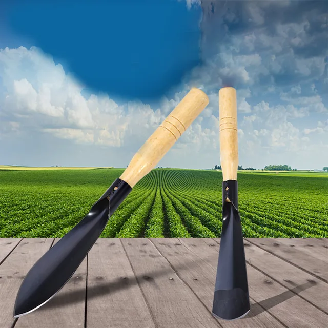 Szabadtéri Kertészeti Mini Lapát Gyomlálása Vad Zöldség Gyerekek Felnőtt Virág Kerti Farm Szerszám - Image 3