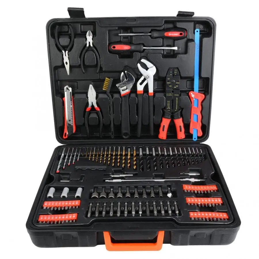 

Household Tool 550PCS Home Repair Tool Combination Set Auto Maintenance Tool Kit with Portable Suitcase Repair Tool Set
