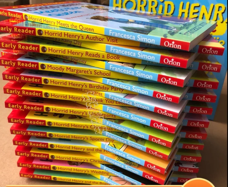 5-12 лет детская книга с рассказами на английском языке набор ранних читателей Horrid