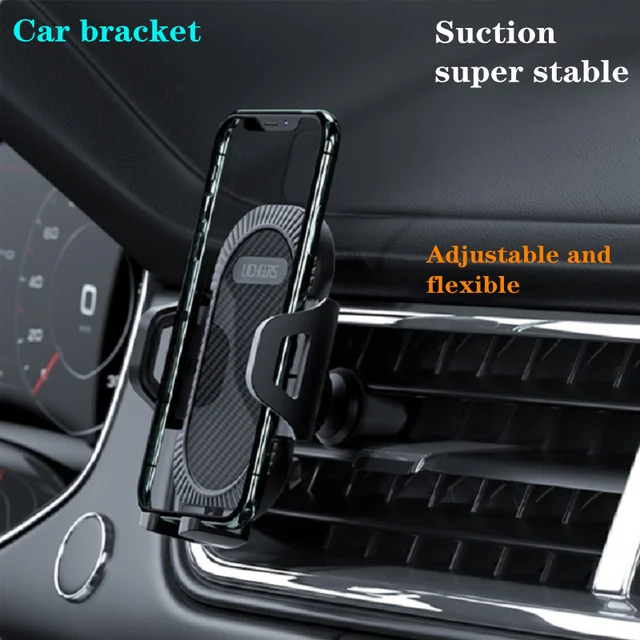 יניקה כוס המכונית מחזיק טלפון לרכב מחזיק שאינו מגנטי GPS הרכבה סוגר עבור iPhone 11 פרו xiaomi סמסונג
