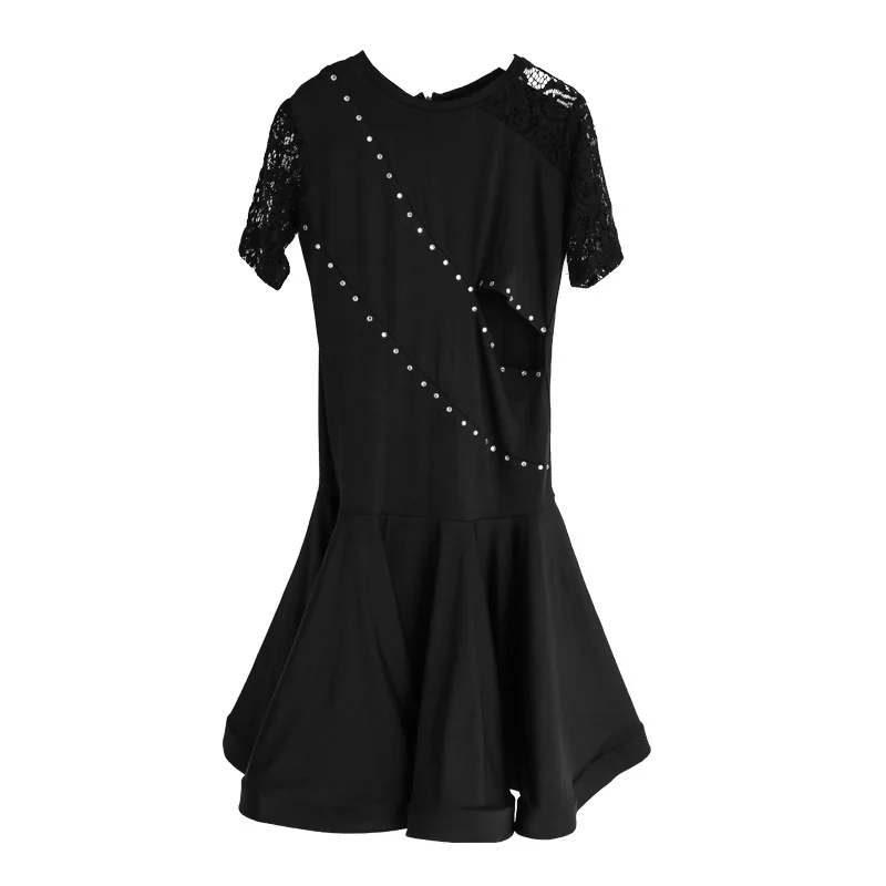 Children Professional Latin Dance Dress for Girls Ballroom Dance Competition Dresses kids Modern Waltztango  Cha Cha Costumes (4)