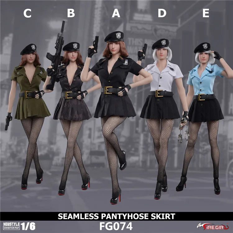Пожарная девочка игрушки 1/6 FG074 бесшовные колготки для детей возрастом от 12