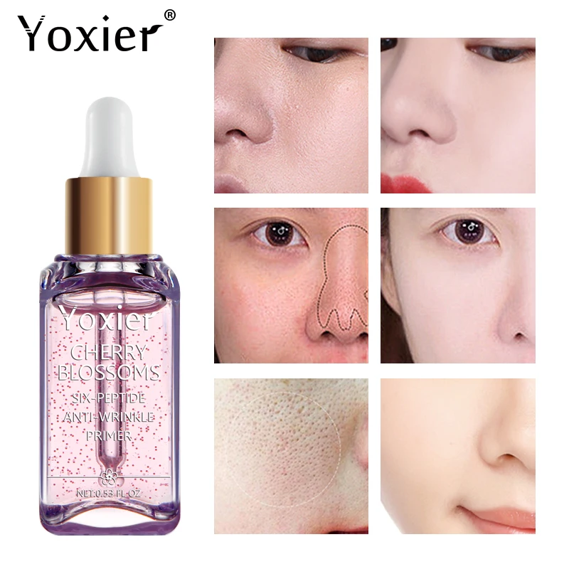 Yoxier Makeup Base 24k Gold Elixir Oil Control Moisturizing Whitening Essence Professional Matte Serum Series Foundation 4
