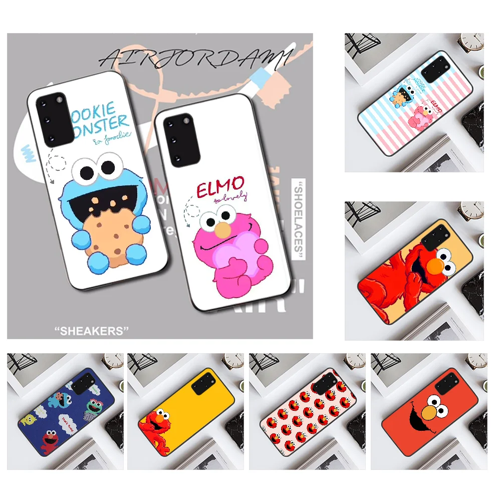 NBDRUICAI печенье монстров Elmo DIY Роскошный чехол для телефона Samsung S20 plus Ultra S6 S7 edge S8 S9 S10