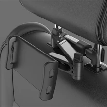 New Flexible 360 Degree Rotating for iPad Car Pillow Mobile Phone Holder Tablet Stand Back Seat Headrest Mount Bracket 5-11 Inch