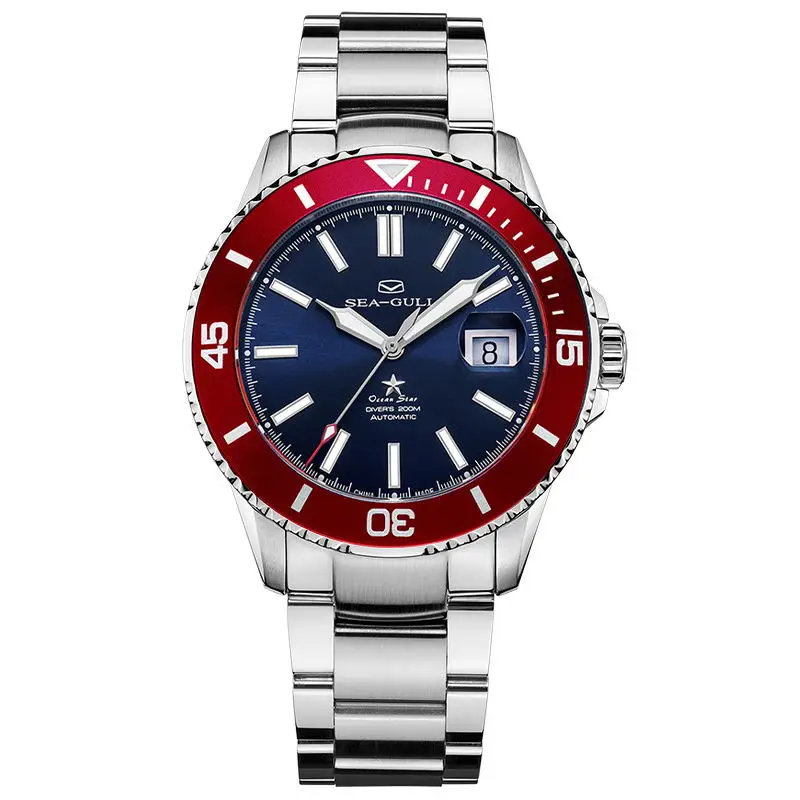 2021 Чайка мужские наручные часы Ocean Star China Heart Deep Diving Luminous автоматические
