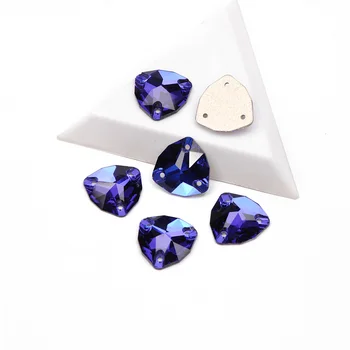 

Capri Blue Sparkle Strass Chic K9 Crystal 3272 Trilliant Sew On Stones Crystals Sewn On Rhinestones DIY Garment Decorations