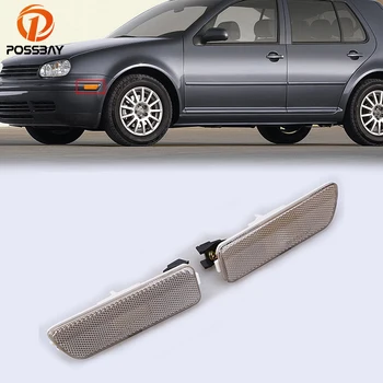 

POSSBAY Car Styling Front Bumper Side Marker Lights Auto Turn Signal Light for VW Golf 2000 2001 2002 2003 2004 2005 2006 2007
