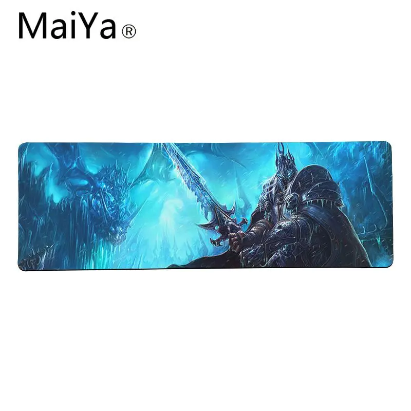 Maiya высокое качество WOW World of Warcraft Arthas резиновый ПК компьютерный игровой коврик для мыши большой коврик для мыши клавиатуры коврик