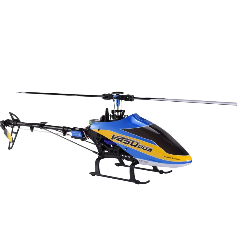 Walkera V450D03 6CH 3D Fly 6-Axis Stabilization System Single Blade  Professional Remote Control Helicopter Aircraft