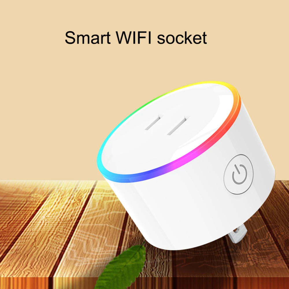 Смарт-розетка Timethinker WiFi цветной светодиодный разъём ПДУ таймер выход питания JP-Plug Высокое качество WiFi Smart Plug