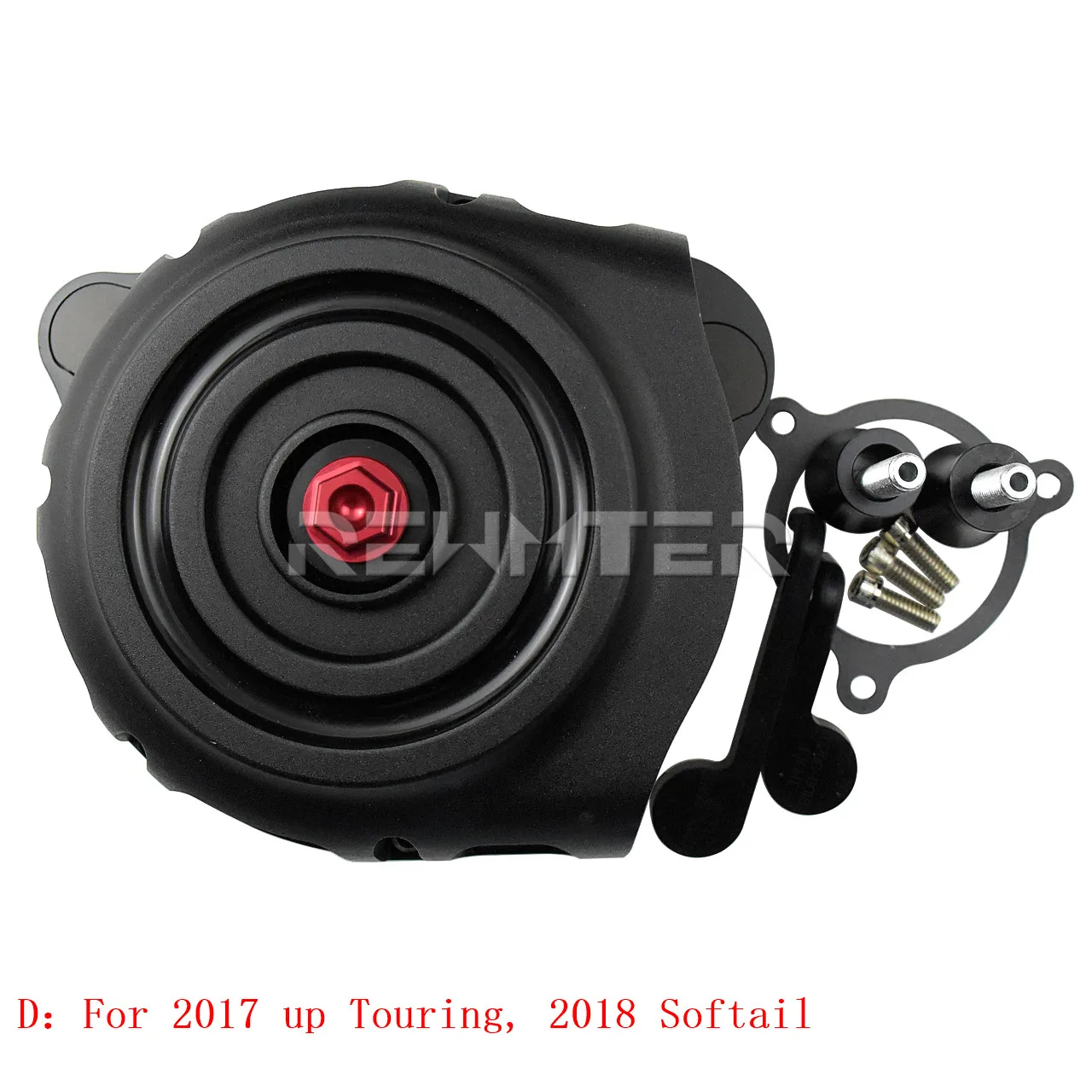 Фильтр для очистки воздуха мотоцикла для Harley XL Sportster 2004- Touring Electra Glide Ultra Softail Dyna комплект воздушного фильтра - Цвет: 5-D-without logo