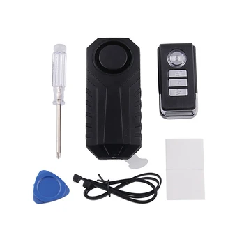 

Universal Motorcycle Scooter MotorBike Bike Safe Anti-theft Security Alarm System Lock Remote Control Key Waterproof
