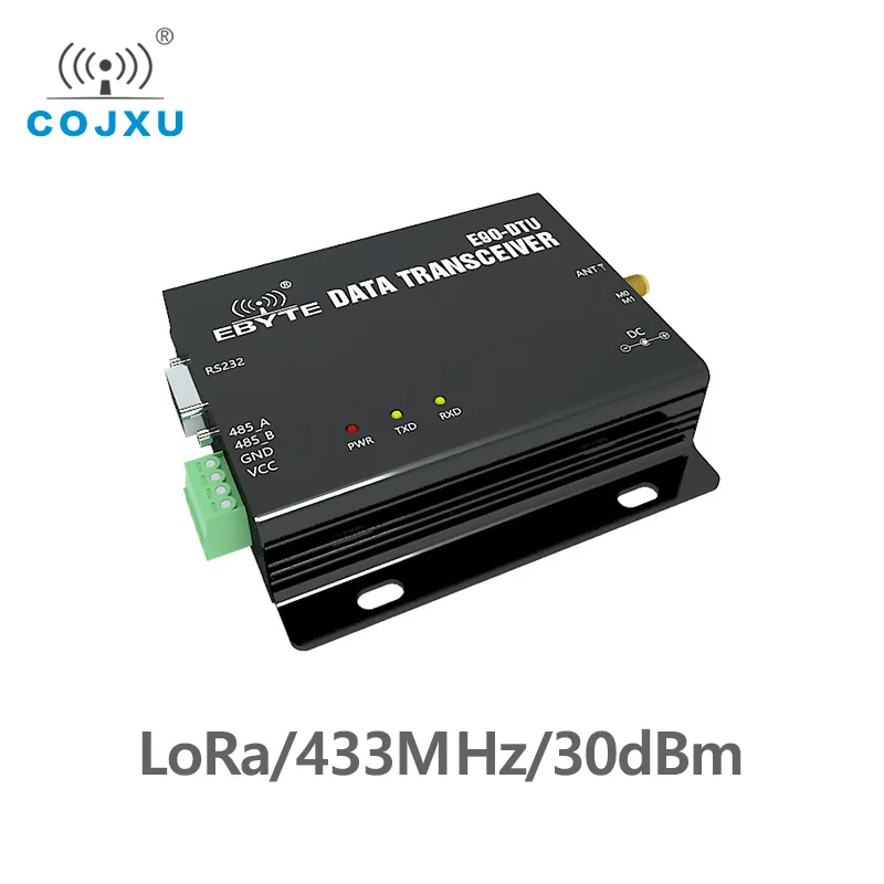 

LoRa Wireless Module RS232 RS485 433MHz TCXO COJXU E90-DTU-433L30 Wireless Transceiver Long Range 8km PLC Receiver Radio Modem