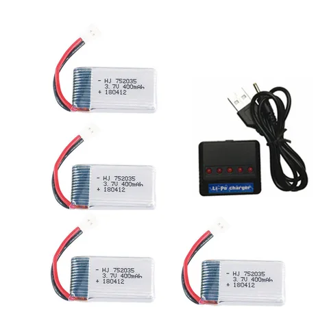 37V 800mAh Lipo Battery For Syma X21 X21W X26 Remote Control Quadcopter Spare Parts Upgraded 37v RC Drone Battery 1pcs title=