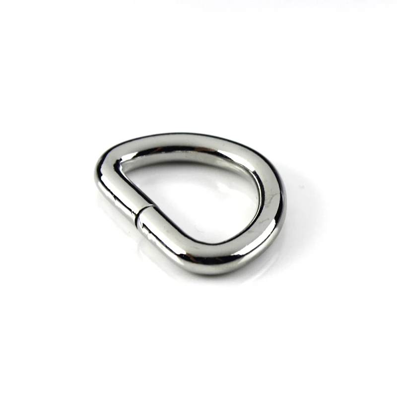 silver 1 шт. 4/"~ 2" металлическая ди D кольцевая Пряжка для тканевый рюкзак сумка части кожаный ремешок ремень кошелек ошейник Застежка высокого качества - Цвет: silver