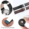 Suave correa de cuero correa de reloj de 8 10 12 14 16mm 18mm 20mm 22mm 24mm de las mujeres de los hombres reemplazar banda para la muñeca pulsera accesorios de ► Foto 3/6