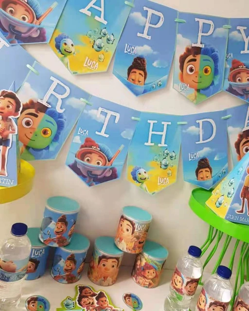 Anime Pixar Luca Birthday Party Supplies The Movie Luca Pull Flag Paper Cup  Paper Plate Balloon Cosplay Toys Christmas Gifts For - AliExpress