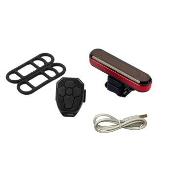 

Hot AD-LED Bike Tail Light Bicycle Rear Light USB Rechargeable Mountain Bike Night Ride Turn Signal Light Bike Accessories