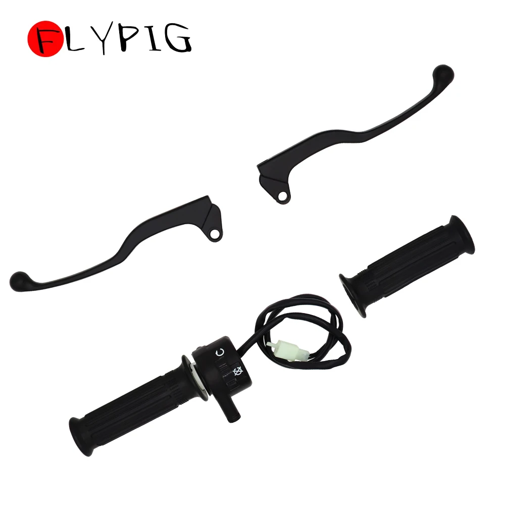 FLYPIG Muffler Exhaust Silencer Pipe Kit for Yamaha PW80 PW 80 Dirt Pit Bike