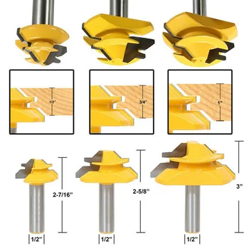 

Carbide Router bits Woodworking Drilling Cutting Cutter Repair Tool Supply