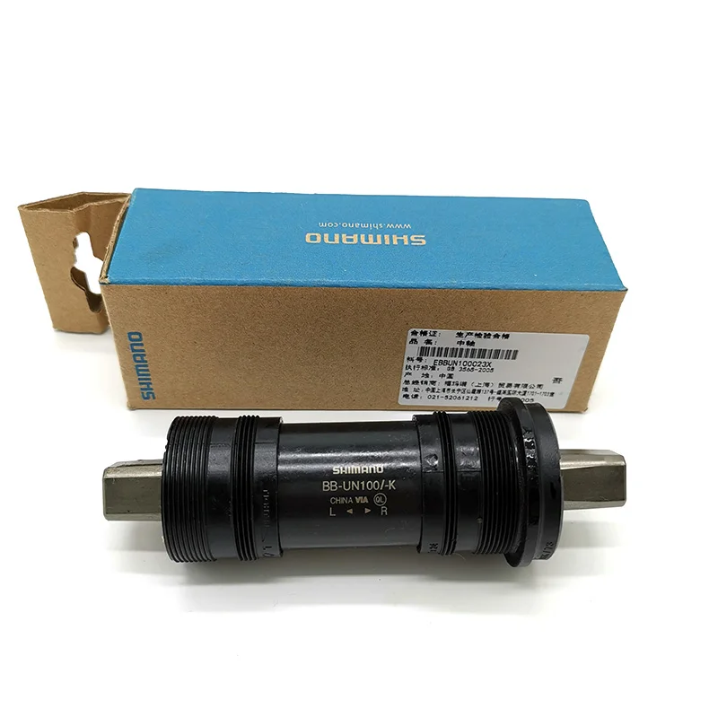 Shimano BB-UN100 73 мм Нижний Кронштейн MTB горный велосипед Ось Длина 122,5 мм запчасти для велосипеда Shimano BB-UN100 73 мм Нижний Кронштейн MTB горный велосипед Ось Длина 122,5 мм запчасти для велосипеда