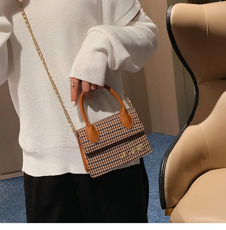 

Mini Thousands of Birds Small Handbag Bag2019 Korean-style Trendy Letters Crossbody Bag