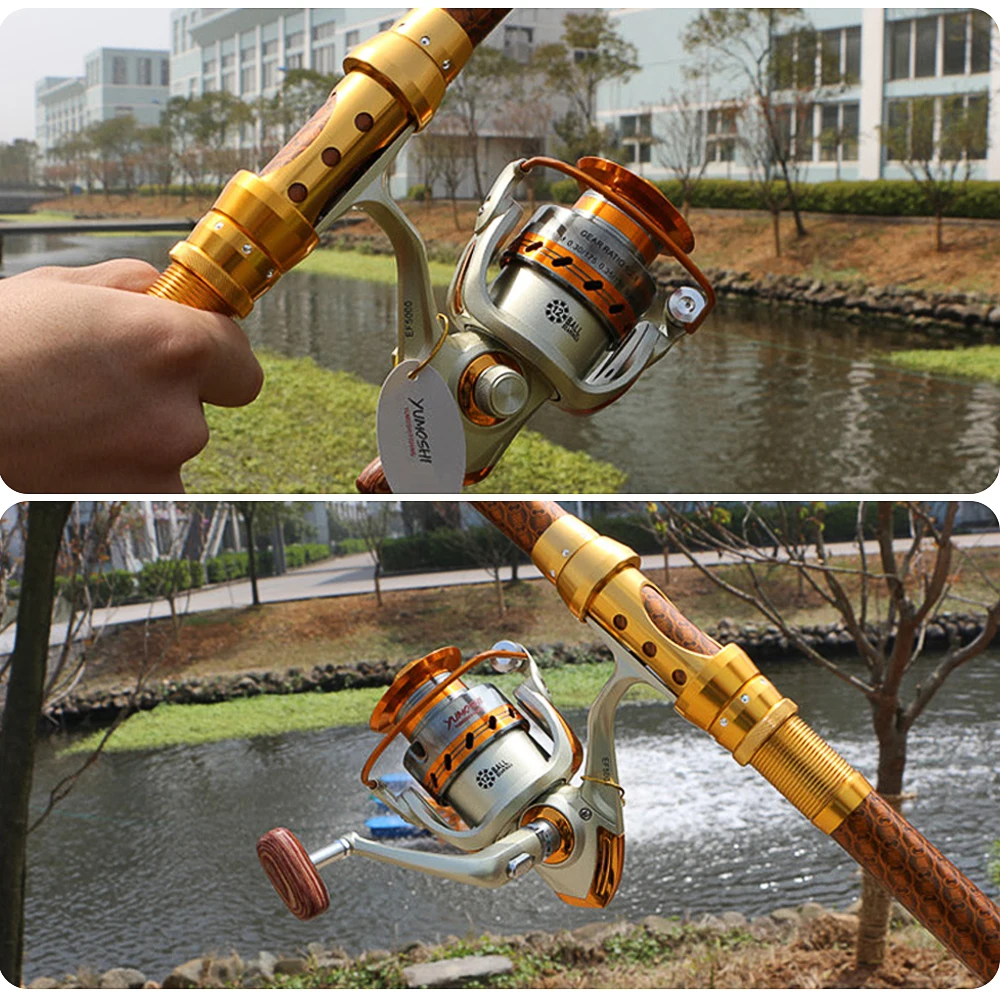 Metal Spool Spinning Fishing Reel 5.2:1 12BB Ball Bearings Carp Fishing Reel EF1000-7000 Series Mulinelli Spinning 2020 Metal Spool Spinning Fishing Reel 5.2:1 12BB Ball Bearings Carp Fishing Reel EF1000-7000 Series Mulinelli Spinning 2020