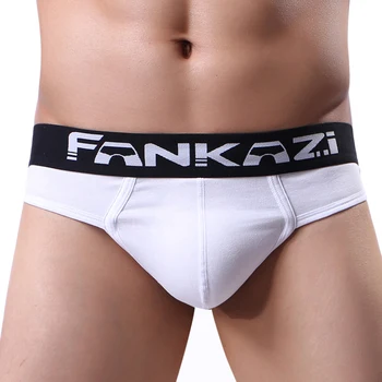 

Soft Cotton Thong Men Sexy Comfortable Breathable Tanga Sexy U Convex G-string Underwear Plus Size S-XL
