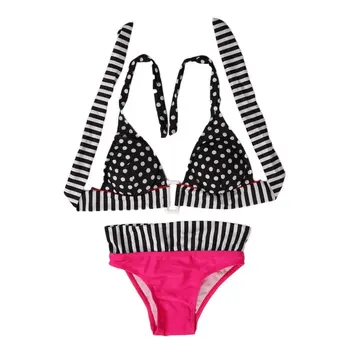 

Vintage Bikini High Waisted Retro Fringe Bathing Swim Polka Dots High Waisted Retro Fringe Vintage Bikini Outdoor hot