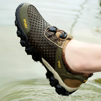 

New Classic Men Harajuku Sneakers Mesh Beach Casual Shoes Brand Flats Plus Big Size Loafers Breathable Slip On Masculino Xammep