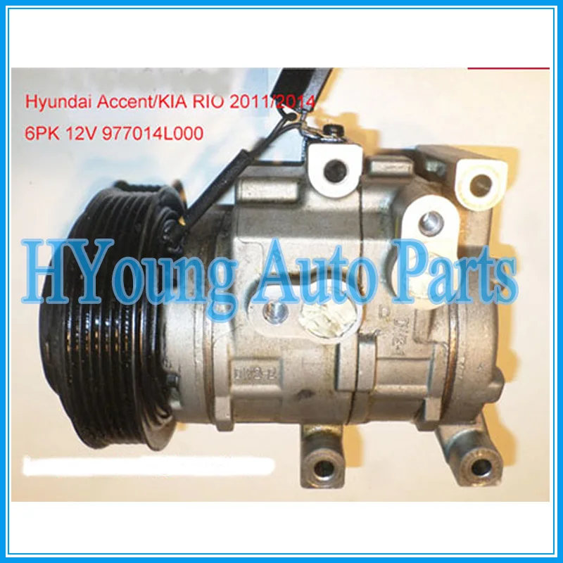 

auto ac Compressor for Hyundai Accent Solaris KIA RIO 2011 977014L000