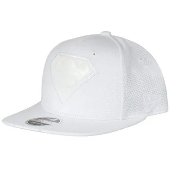 

New Era 9Fifty Superman Tonal Logo Weld Optic White Snapback Cap