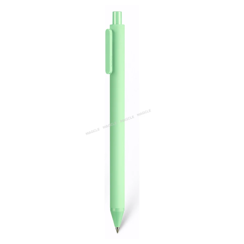 Xiaomi Kaco макароны, конфеты цвета 5 шт красочные ручки mi pen 0,5 мм черные чернила Гладкие письма прочные mi подписи ручки - Цвет: with black Ink