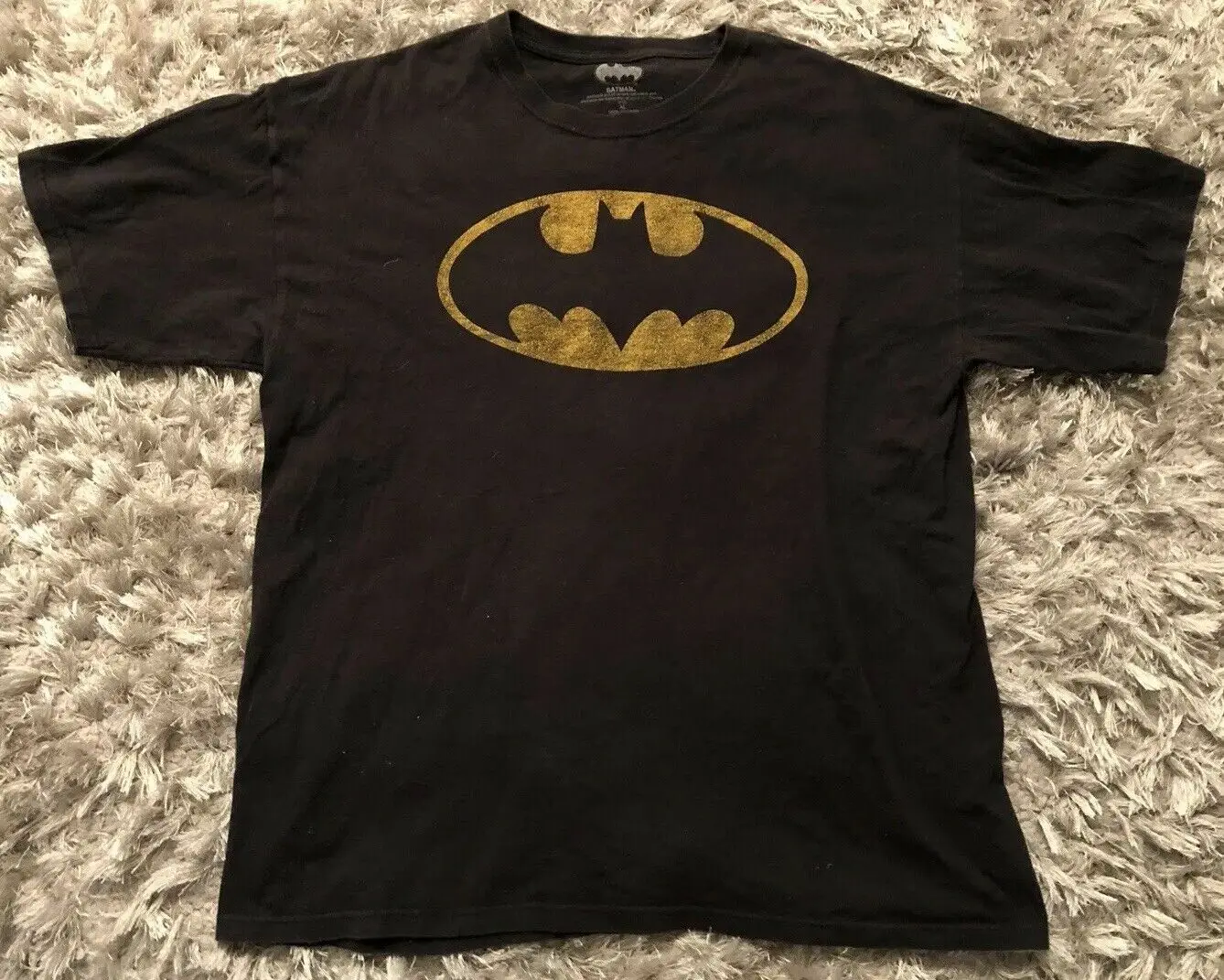 

Batman Black T Shirt Logo Superhero Marvelharajuku Streetwear Shirt Mencomic Shirt Xl