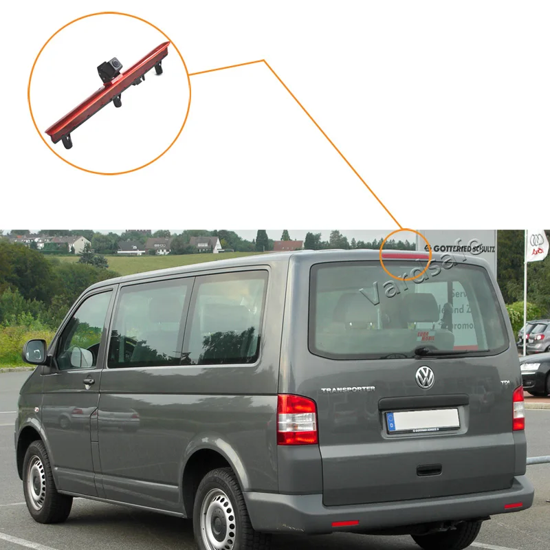 VW T5 brake light reversing camera installation guide