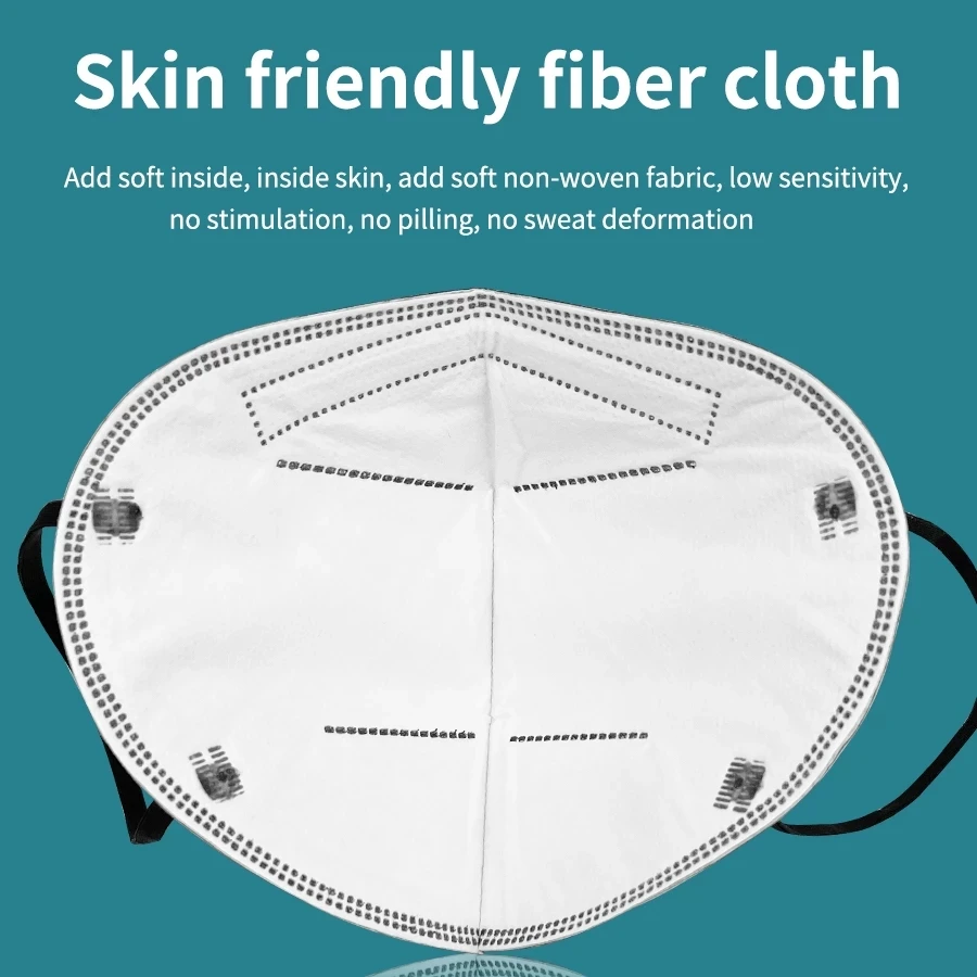 50PCS FFP2 ũ CE  ͸  ̽ ũ 5 ̾ 17   Anti-PM2.5 ũ   ȣ ũ