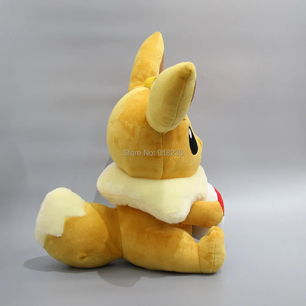 5/лот Eevee с шариком 28 см плюшевые куклы милые куклы животных мягкие лучшие подарочные мягкие игрушки
