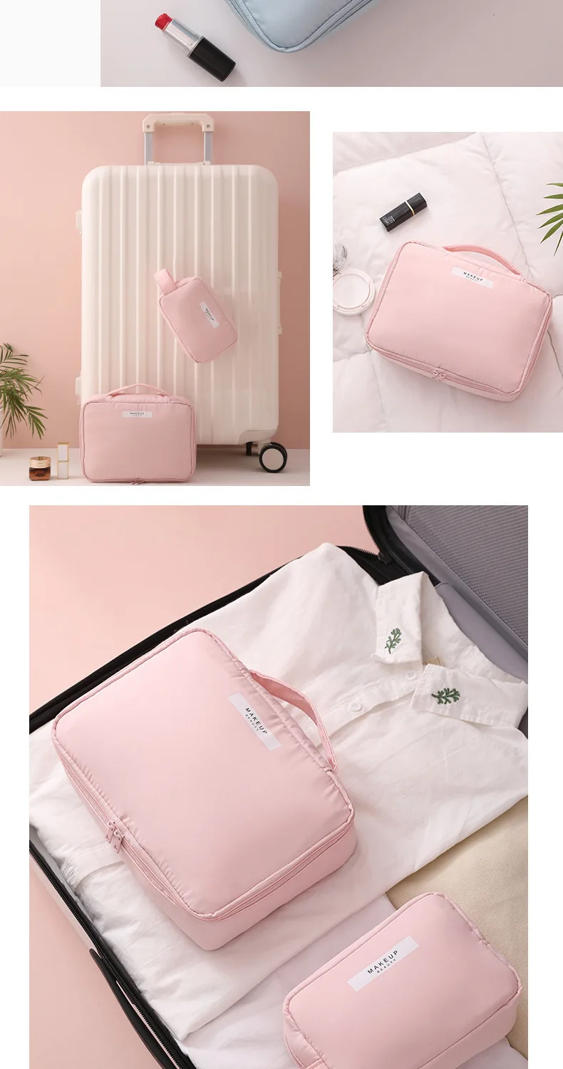 Cosmetic bag women's Portable Travel Cosmetic storage bag ins wind large capacity waterproof girl cosmetic bag
