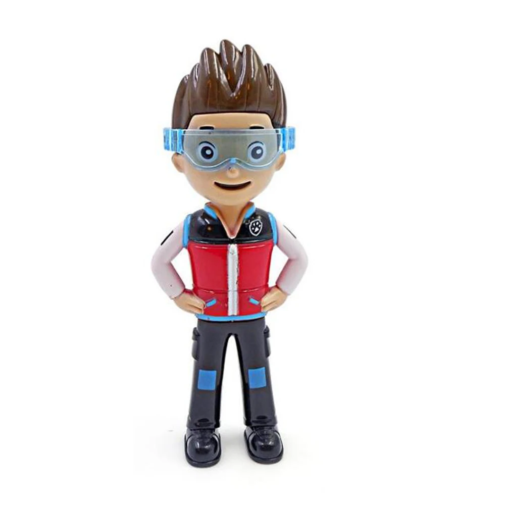 Paw Patrol мультяшная фигурка пластиковая модель Аниме фигурки пластиковые фигурки psi patrol Щенячий игрушки для детей - Цвет: G no box