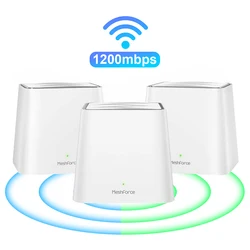 Répéteur Wi fi sans fil à longue portée, 5 Ghz, 1200 mbps, pour la maison, amplificateur de Signal 