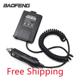 Baofeng 12V Car Charger Battery Adapter Eliminator for Baofeng UV5R UV-5R UV-5RE Plus UV-5RA Plus Radio