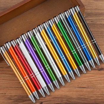 

100 Pcs/Lot Business Ballpoint Pens Stationery Ballpen Novelty Gift Office Material School Supplies