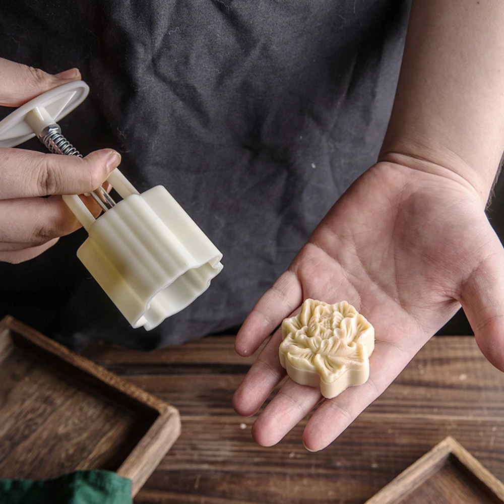 Ma'amoul Oriental Pastry Mould Form for Baking Kitchen Supplies Bakery Molds Moon Cake Tools Cookie Flower Stamp Mooncake Mold