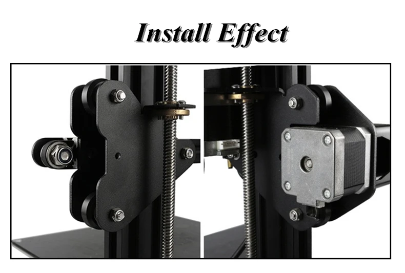 1 шт. Creality 3d принтер запчасти CR-10 S4 S5 X-Axis правый крепежный кронштейн для двигателя пластина с колесом T8 гайка