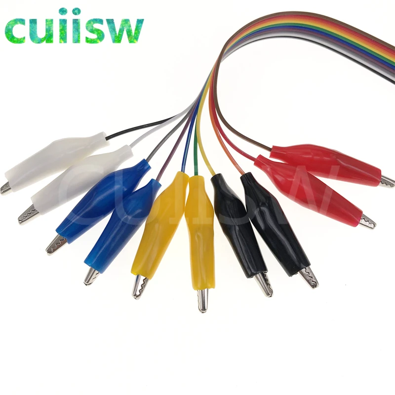 20cm-30cm-10pin-Double-end-Alligator-Clips-jump-Wire-Male-Female-Crocodile-Clip-Test-Lead-Jumper (3)