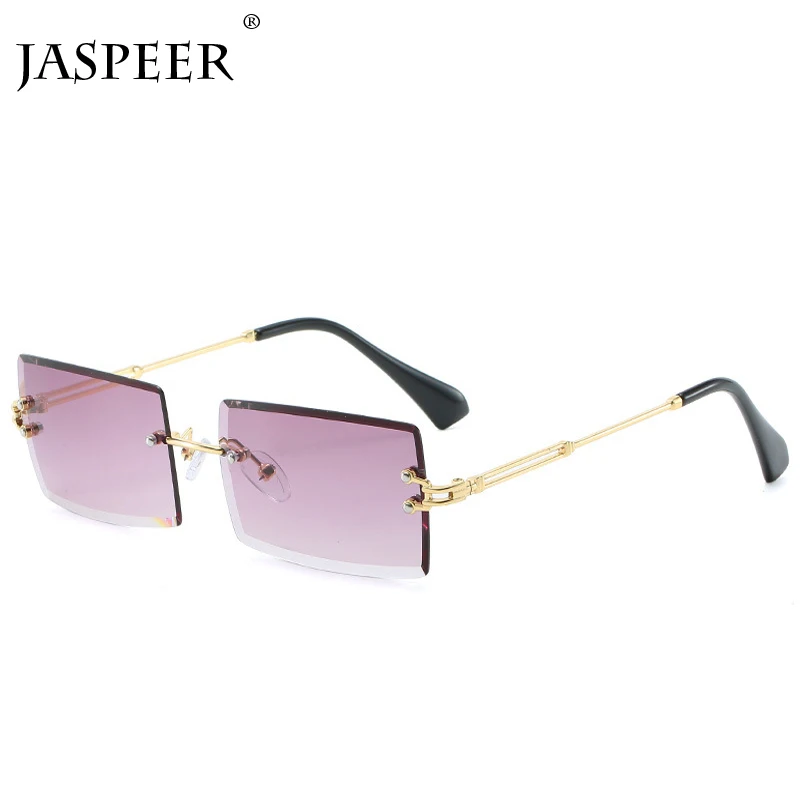 Новинка 2019 солнцезащитные очки JASPEER прямоугольной формы для мужчин и женщин