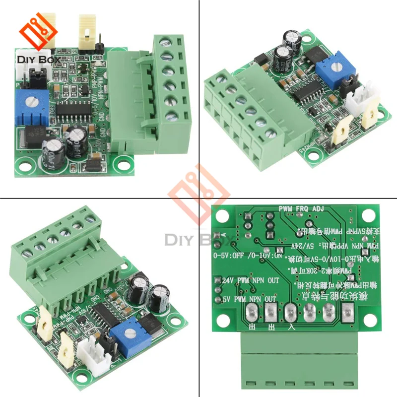Модуль преобразователя сигнала PWM DC 0-5 В/0-10 в аналоговое входное напряжение 2-20 кГц для PWM интерфейс управления скоростью двигателя