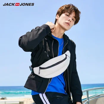 

JackJones Men's Spring Fashion Hooded Stand-up Collar Zip-through Jacket Menswear Streetwear| 220121523